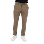 BRANGO Erkek Straight Fit Pantolon, Stone, 33 Beden