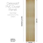 Brano 60X280 Duvar Paneli Lambiri Desen ,salon,duvar,tv Ünitesi-Meşe,Siyah - Ahşap - 600 x 280 cm