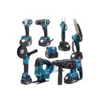 Branzeg Sekizli Set Dbml (Led Aydınlatma+ Ş.hilti+Ş.spral+S.sıkma+13Mm Matkap