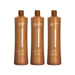 Brasil Cacau Professional Set Saç Bakım Maskesi + Saç Düzleştirici Anti Arındırıcı 3x1000 ML Şampuan