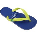 Brasileras Classic Combi Mavi-Sarı Erkek Terlik