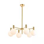 Brass Pirinç 6'Li Sarkıt Avize Salon Oturma Odası