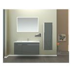 Brat Aronya Boy Dolaplı 100 cm Banyo Dolabı