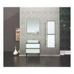 Brat Hanımeli 65 CM Boy Dolaplı Banyo Dolabı