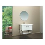 Brat Lavanta 65 CM Banyo Dolabı