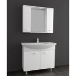 Brat Mobilya Beyaz 80 cm Banyo Dolabı