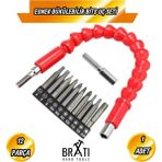 BRATİ HAND TOOLS Esnek Bükülebilir Akrobat Bits Uç Seti 12 Parça