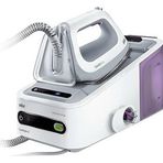 Braun 6 Bar 120 g/dk Buhar Sistemi 340 g/dk Şok Buhar Kilit Sistemli Akıllı Ütü 1,4 lt Su Tankı 3D Eloxal Taban - Beyaz/Violet