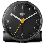 Braun BC01B Siyah Klasik Analog Alarmlı Masa Saati