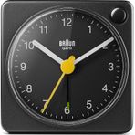 Braun Bc02xb Siyah Klasik Seyahat Analaog Alarmlı Masa Saati Brn.bc02xb