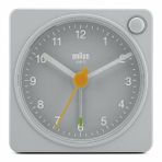 Braun BC02XG Gri Klasik Seyahat Analog Alarmlı Masa Saati