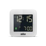 Braun Bc08w Beyaz Klasik Seyahat Dijital Alarmlı Masa Saati BRN.BC08W