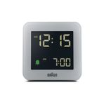 Braun BC09G Gri Dijital Alarmlı Masa Saati