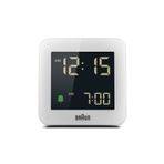 Braun BC09W Beyaz Dijital Alarmlı Masa Saati