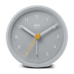 Braun BC12G Gri Klasik Analog Alarmlı Masa Saati