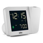 BRAUN BC15W-DCF DİJİTAL PROJEKSİYON ALARMLI MASA SAATİ