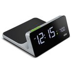 BRAUN BC21GEU GRİ DİJİTAL KABLOSUZ ŞARJLI ALARMLI MASA SAATi