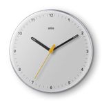 Braun BC26W Beyaz Analog Duvar Saati