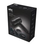 Braun BRHD225E Iontec 2200W Siyah 2 Başlıklı Difüzörlü Saç Kurutma Makinesi