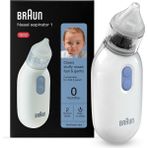 Braun Burun Aspiratörü 0 Ay+ Beyaz 1 Adet İki Vakum Ayarıyla Hızlı Temizlik
