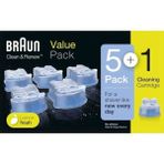 Braun Ccr2 Temizleme Sıvısı 6'lı Paket Hassas Cilt Dostu Uzun Süreli Kullanım