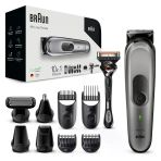 Braun Çoklu Bakım Seti 7 MGK7920, Erkekler Için 10'u 1 Arada Sakal Kesme Makinesi ve Saç Kesme Makinesi, Yüz, Baş ve Vücut Tüyleri Için