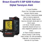 Braun Exactfit 5 Üst Koldan Ölçer Tansiyon Aleti + Braun Age Precision Prt 2000 Dijital Ateş Ölçer
