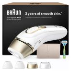 Braun Ipl Epilasyon Cihazı Silk Expert Pro 5, Pl5342, Beyaz/Altın - Ev İçin Alternatif Lazer Epilasyon, Kalıcı Epilasyon, Kutu, Venus Tıraş Ma