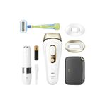 Braun IPL Silk·expert Pro 5, Evde Lazerle Tüy Alma, Mini Yüz Tüy Alma Cihazı, 2 Başlık, PL5146