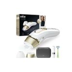 Braun IPL Silk·expert Pro 5, Evde Lazerle Tüy Alma, Mini Yüz Tüy Alma Cihazı, 2 Başlık, PL5146(İTHALATÇI GARANTİLİ)