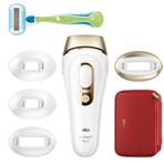 Braun Ipl Silk·Expert Pro 5 Evde Tüy Alma Çanta Venus Tıraş Makines 4 Başlık Ile Pl5382 Beyaz