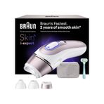 Braun IPL Skin i·Expert Evde Lazerle Tüy Alma App ile Çanta Gillette Venus 3 Başlık PL7321 beyaz