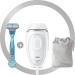 Braun IPL Tüy Alma Cihazı 300.000 Atım SkinPro Teknolojili Beyaz Renk Saklama Çantalı Set