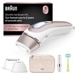 Braun Kadınlar ve Erkekler için IPL Uzun Ömürlü Tüy Alma Cihazı, Cilt i · Uzman, w/Ücretsiz Uygulama, Vanity Case, Venüs Jilet, 2 Akıllı Kafalar, Venüs Yüz Düzeltici, Lazer Epilasyon Alternatif,