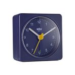Braun Klasik Seyahat Analog Çalar Saat, Kompakt Boyut, Sessiz Kuvars Hareketi, Crescendo Bip Alarmı Mavi, Model BC02BL