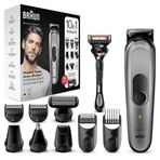 Braun MGK 7320 Siyah/Gümüş 10in1 Erkek Bakım Kiti