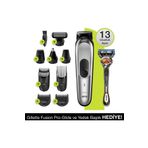 Braun Mgk7220 Erkek Bakım Kiti 10 In 1 Trimmer 7 Gilette Hediyeli