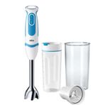 Braun MQ5251WHBL MultiQuick5 Vario Fit 1000W 600 ml Beyaz Mavi El Blenderi