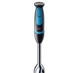 Braun MQ5252BK STGO2 MultiQuick5 1000W 600 ml Siyah Mavi El Blenderi