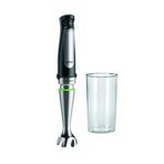 Braun MultiQuick 7 MQ 7000X el mikseri, çıkarılabilir paslanmaz çelik karıştırma ayağı, ActiveBlade teknolojisi, en sert malzemeleri püre haline getirmek için, 600 ml karıştırma ve ölçüm kabı dahil, 1000 Watt, siyah