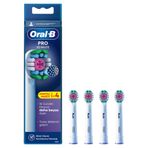 Braun Oral-B Pro 3D White X-Filament Şarjlı Diş Fırçası Yedek Başlığı 4 Adet