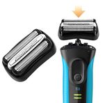 Braun S3 Folyo ve Kesici Jilet Kafaları için 2 Paket 32B Serisi 3 Elektrikli Tıraş Makinesi Yedek Kafa Aksesuarları, Braun S3 3040s 3010s 310s 3000s 3050cc 3080s 390cc Etc (32B Tıraş Makinesi Başlığı