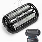 Braun S6 ve S5 Tıraş Makineleri ile Uyumlu Seri 5 Serisi 6 53b Elektrikli Folyo Tıraş Makinesi Değiştirme Kafası, Braun Serisi Yedek Kafa 6020s, 5020s, 5018s, 5050cs, 6020s, 6040cs için 53B Bıçakları