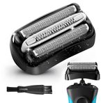 Braun series 3 için tıraş başlığı 32B yedek tıraş başlığı, erkekler için, elektrikli tıraş makinesi için, 3000s, 3010s, 3040s, 3050cc, 3070cc, 3080s, 3090cc (32B) modelleriyle uyumlu