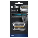 Braun Series 9 92M elektrikli tıraş makinesi, tıraş başlığı, gümüş