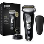 Braun Series 9 Pro Premium Erkek Tıraş Makinesi, Tıraş Başlığı, Elektrikli Tıraş Makinesi ve Düzeltici, 60 Dak. Pil Ömrü, 1, 3, 7 Günlük Sakal, 9410S, Siyah