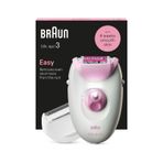 Braun Silk-Epil 3 3-031 Epilasyon Aleti beyaz-pembe