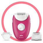 Braun Silk Epil 3 3276 Ahududu Pembe Epilatör