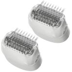 Braun Silk-Epil 5 7 Serisi Epilatör İçin Spares2go Tıraş Başlığı (2'Li Paket, Beyaz, Folyo, Paslanmaz Çelik, Pille Çalışan, Şarj Edilebilir, Kadın, Modern)