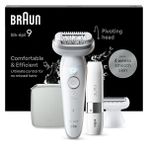 Braun Silk-Epil 9 9-341 Kalıcı Pürüzsüz Cilt + Fs1000 Islak ve Kuru Epilatör